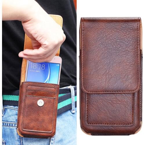 Pouch Cover for iphone 12 Mini 12 pro Max Waist Bag Belt Clip Holster for iphone 11 Pro XS Max XR X SE 6S 8 7 Plus Leather Case