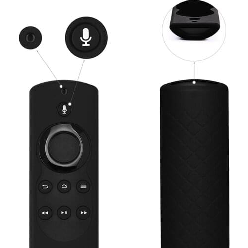 Fire Stick ALEXA Voice Remote Newest 2ND Generation 2017 Stick Case Cover, Black