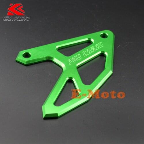 CNC Billet Rear Brake Disc Guard Potector For KX250F 04-16 Green