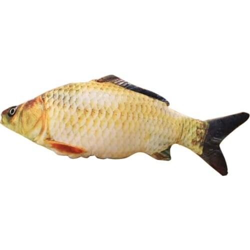 Creative Design Creative Small Fish Shape Decorative Cushion Throw Pillow With Inner Home Decor Sofa Emulational Toys No Zipper