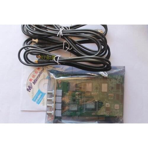 For New authentic micro - view V411 collection card Micro - view four - channel image at the same time 4 channels E411