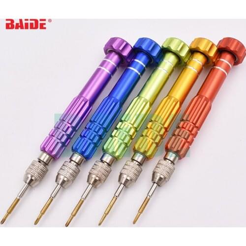 Good Quality 5 in 1 S2 Multifunction Replaceable Tool Bit Magnetic Screwdriver For iPhone Samsung Cell Phone Factory 300pcs/lot