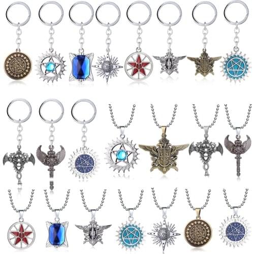 Kuroshitsuji Black Butler Keychain Rotatable Pentagram Demon Eye Pendant Key Chain For Men Anime Fashion Jewelry llaveros