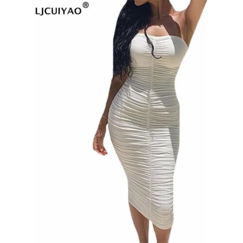 LJCUIYAO Sleeveless Summer Dresses