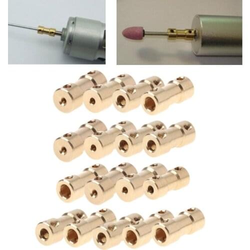 652F 2-5mm Motor Copper Shaft Coupling Coupler Connector Sleeve Adapter US