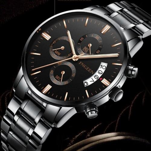 2019 Fashion Quartz Watch Men Watches Calendar Luxury Male Clock Business Wrist Watch Relogio Masculino Automatic Date Hodinky