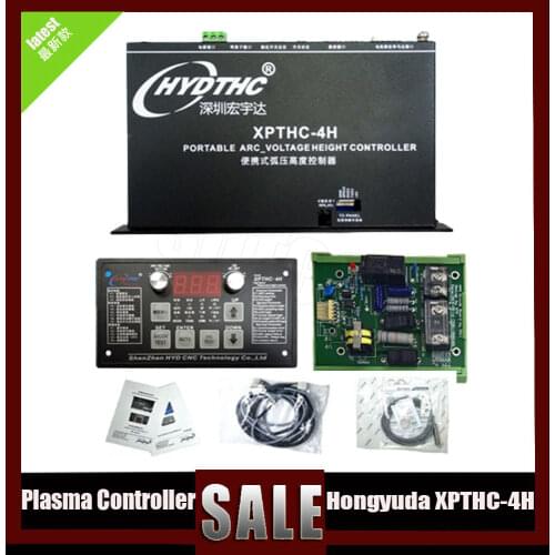 HYD XPTHC-4 arc pressure plasma cutting torch height controller is used for the torch height control of plasma cutting machine