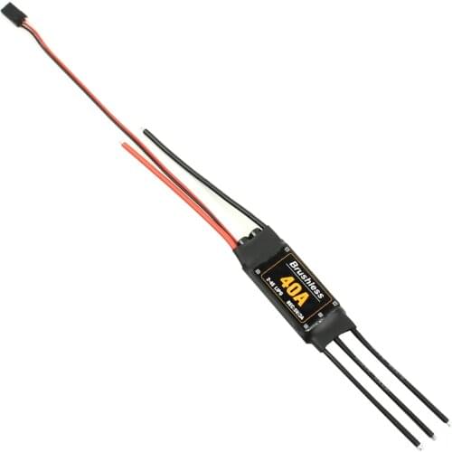 40A Drone Airplane FPV Parts Multicopters Speed Controller Brushless ESC Durable Components RC Toys Accessories Helicopter