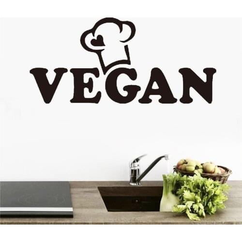 Vegetable Nature Flora Food Wall Art Decals Healthy Life Vinyl Art Sticker For Home Room Kitchen Mural Art Wall Decoration