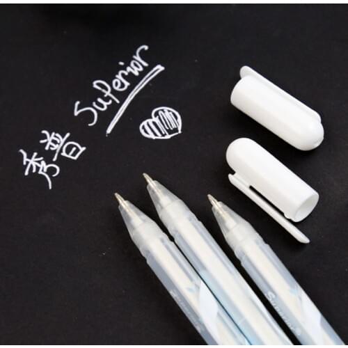 Superior Professional high pen animation design hand-painted black white cardboard painting pen hook line Mark pen