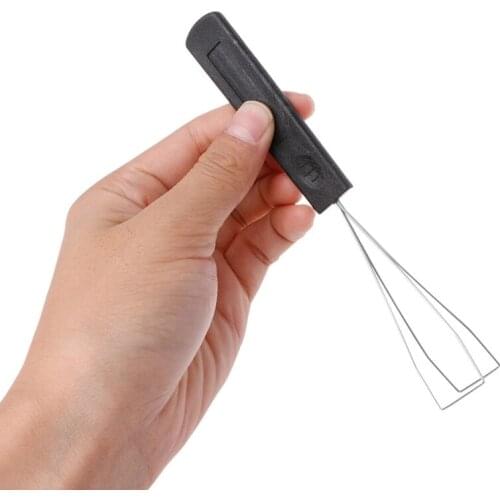 Steel Wire Keyboard Key Keycap Puller Plastic Handle Remover With Unloading Steel Cleaning Tool