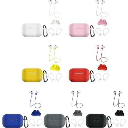 For Arpods Pro Protective Cover Earphone Headset Shell Silicone Fashion Colors K5DB