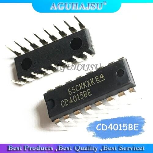 10PCS CD4015BE CD4015 DIP16 DIP new original