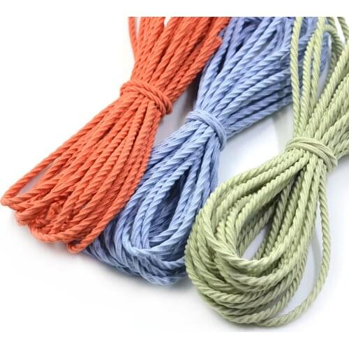 2.8mm Colorful Elastic Hairband Ponytail Holder DIY Hair Ties Materials 50m