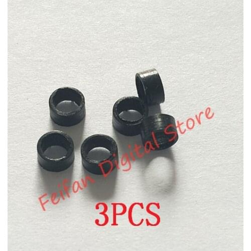 3PCS For Nikon 18-55mm Camera Lens Screw Cap Lens Gasket Set Black Rubber Pad