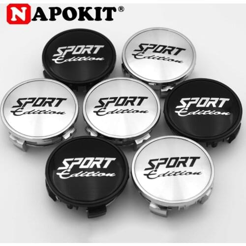 4pcs/lot 62MM Sport Rim Wheel Centre Cap For Toyota Alphard Avalon Camry Highlander Matrix Prius Sienna Avanza