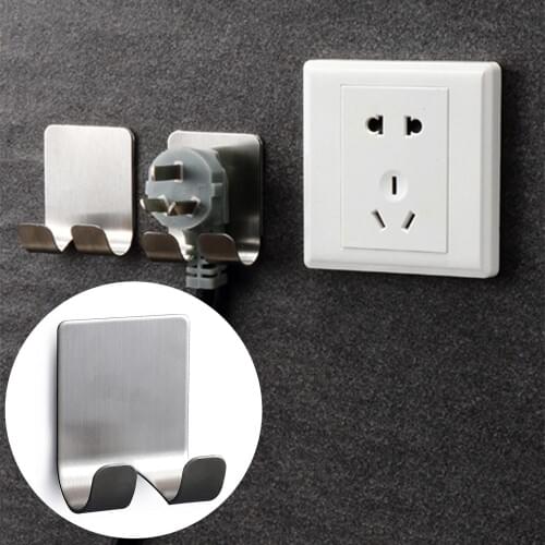 Razor Storage Holder Stainless Steel Self Adhesive Waterproof Bathroom Home Viscose Wall Hooks Hanger Bathroom Accessories