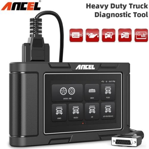Ancel HD3200 Diesel Heavy Duty Truck OBD2 Car Diagnostic Tools Oil DPF Regeneration Reset OBD 2 Automotivo Diagnosis Scanner