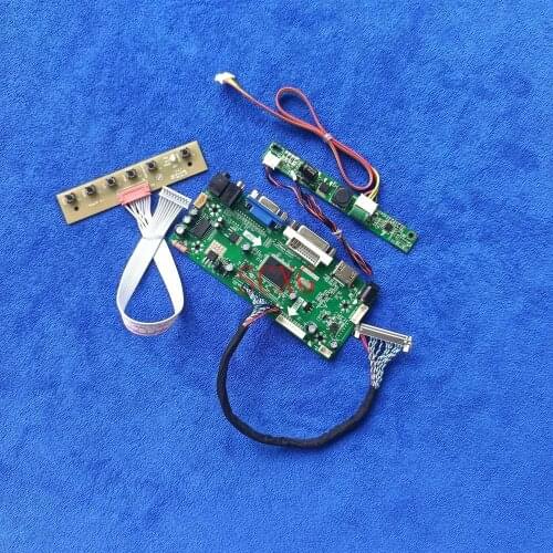DIY Kit LED LCD M.NT68676 drive controller board 1680*1050 30Pin LVDS Screen Fit MT207FHM-N10/N20 Panel DVI VGA HDMI-compatible