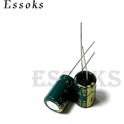 20pcs Electrolytic Capacitor 400V8.2UF 400V 8.2UF 8X12 mm High Frequency Low ESR Aluminum Capacitors