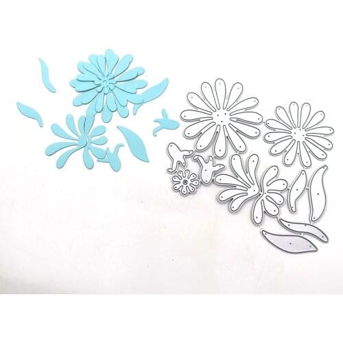Julyarts Flower Dies Scrapbooking Dies Metal New Cutting Dies for 2021 for Album Paper DIY Gift Card Decoration Embossing Dies