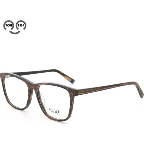 YOUTOP Mens&Womens Round Optical Frames Myopia eyewear acetate Fashion Eyeglasses 8042