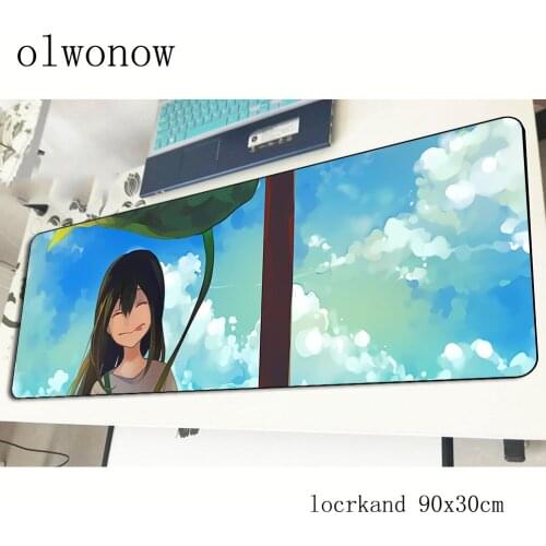My Hero Academia mousepad 900x300x2mm cute gaming mouse pad gamer mat Mass pattern game computer desk padmouse large play mats