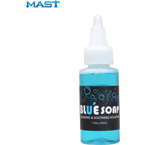 Tattoo Soap 1OZ Bottle Cleaning Water Skin Wash Stencil Blue Soap Tattoo After Care