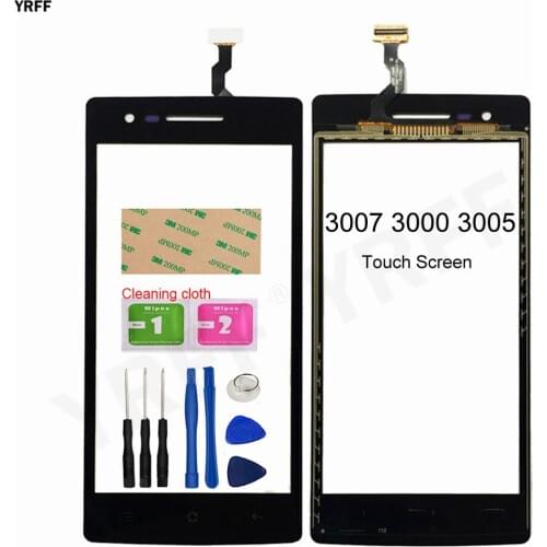 Front Glass Touch For Oppo 3007 3000 3005 Touch Screen Digitizer Touch Front Glass Panel Sensor Phone Parts