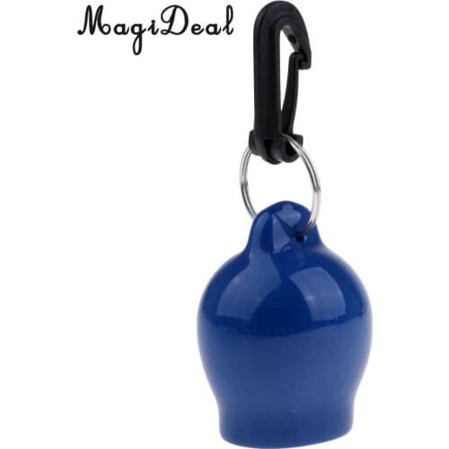 Durable Scuba Dive Regulator Octopus Holder Mouthpiece Cover w/Clip Dark Blue Water Sports Swimming Diving Equipment