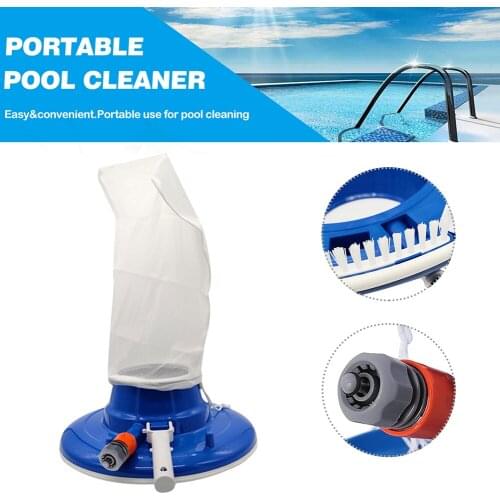 Pool Pond Vacuum Cleaner Suction Head Replacement Swimming Pool Leaf Debris Remover Cleaning Tools with Mesh Bag