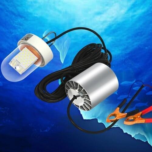 DC12V-24V 60W Green White Blue 6M Cable IP68 Deep Underwater Fishing LED Diving Lights