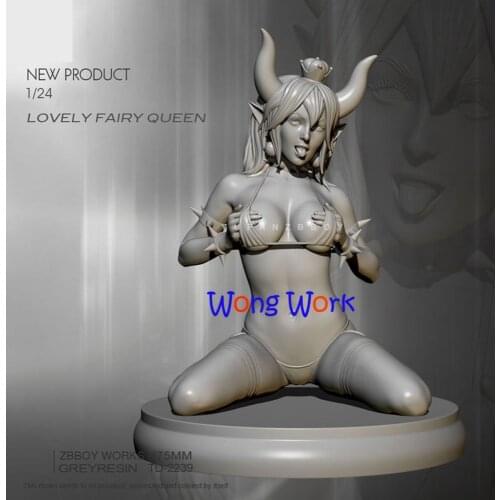 Wong Work Unpainted Resin H55mm Unassembled Garage Kits GK Model Kit Figure TD-2239