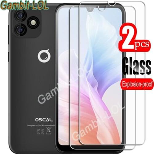 For Blackview OSCAL C20 Tempered Glass Protective ON OSCALC20 Pro 6.09Inch Screen Protector Smart Phone Cover Film