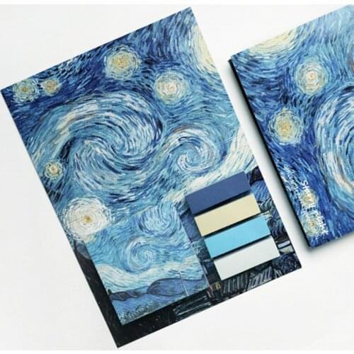 200 Sets Cute Colorful Sticky Notes Bookmark Paper Tabs Marker Index Pad Tab Self-Stick Memo Flag Labels Stationery Wholesale K1