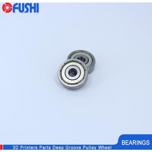 635ZZ Bearing 5*19*6 mm ABEC-1 10PCS Miniature 3D Printer 635 Z ZZ Ball Bearings 635Z
