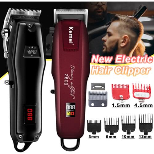 Kemei trimmer professional hair clipper Hair cutting machine hair trimmer electric haircut machine hair Hairdresser tools 5