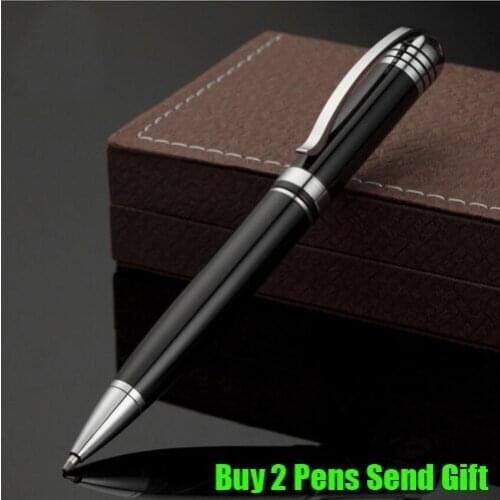 Classic Design Full Metal Ballpoint Pen Business Men Twist Signature Gift Pen Buy 2 Pens Send Gift