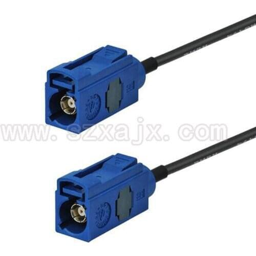 JX connector GPS Antenna Extension Cable Fakra Female Jack straight to Fakra Jack straight pigtail RG174 "C" gps extension cable