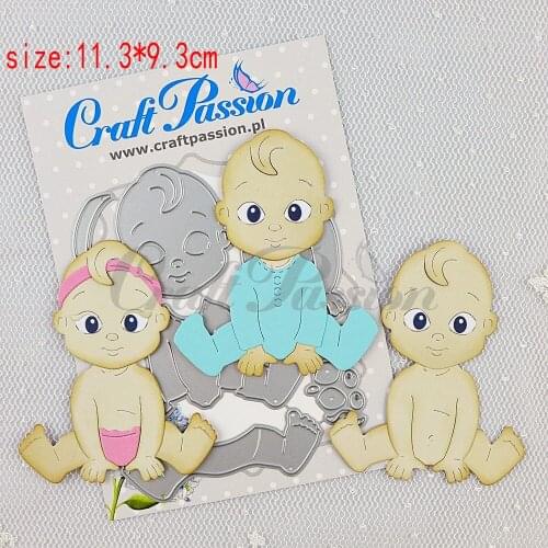 Sirius Pretty baby Metal Cutting Dies and Stencil Template for DIY Scrapbooking Photo Album Embossing Decorative Cards