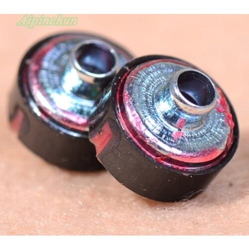 Aipinchun 1Pair 8mm 16ohm DIY Earphone Moving-Coil Headphone Replacement Part Speaker Unit Mega Bass AA0245