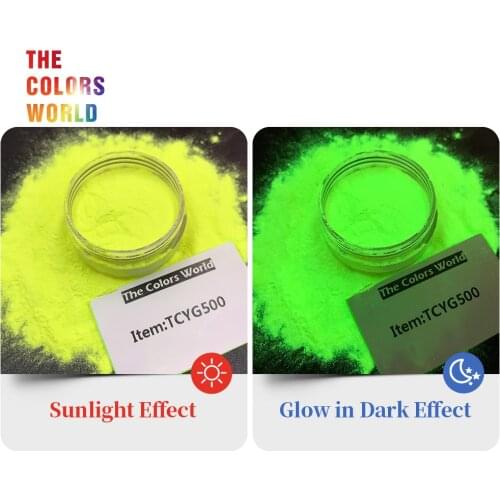 TCT-530 Neon Pigment Glow in Dark Nails Glitter Nail Art Decoration Manicure дизайн для ногтей Makeup Handwork Nails Accesorios