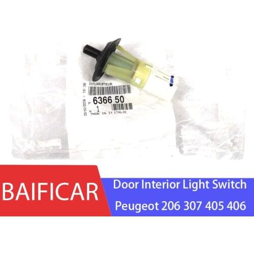 Baificar Brand New Genuine Courtesy Door Interior Light Switch 636650 For Peugeot 206 307 405 406