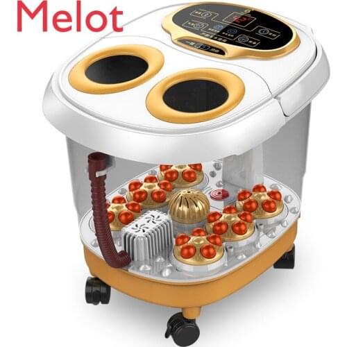 Fully Automatic Foot Bath Electric Massage Heating Thermostat Foot Sanatorium With Fumigation Foot Bucket