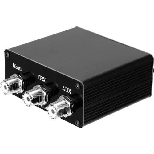 Portable PLZ-QRM Eliminator (1-30 MHz) HF Bands Aluminum Alloy Outcase Phase Adjustable Built-in PTT Control QRM Eliminator