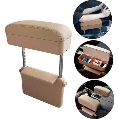 Pu Leather Car Armrests Box For BMW 4 Series F32 F33 F36 5 Series E34 E39 E60 E61 E61 5 GT F10 F11 F07 Adjustable Armrest
