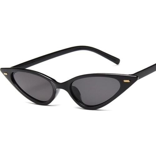 1Pc Fishing Sunglasses Cycling Eyewear Driver Goggle Women Small Triangle Vintage Sun Glasses Retro Sexy Cat Eye Sunglasses