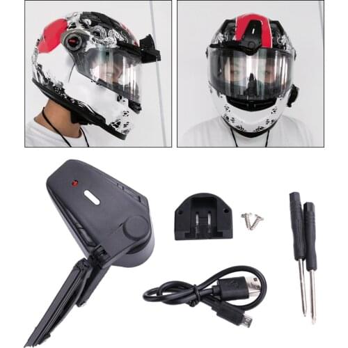 Universal Motorcycle Helmet Wiper IP5 Waterproof Car Motorcycle Dropship