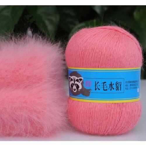 Top Grade 100% CASHMERE mink yarns wholesale fur mink sweater coat scarf hand knitting yarn 200g FREE SHIPPING