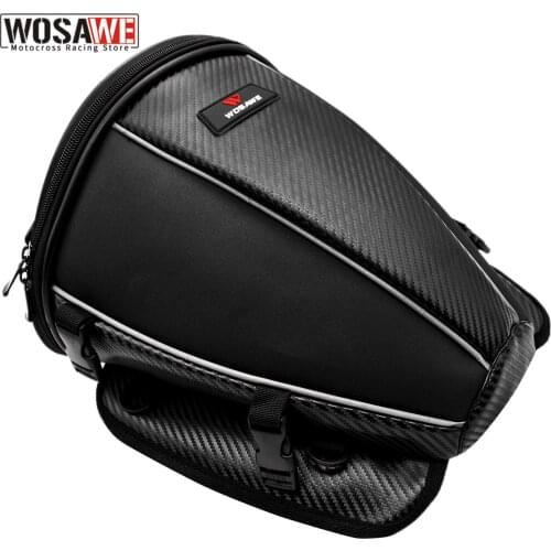 Motorcycle Tail Bags Motorbike Back Seat Storage Bag Saddlebag Multifunctional Waterproof Motocross Racing Travel Bag accessory